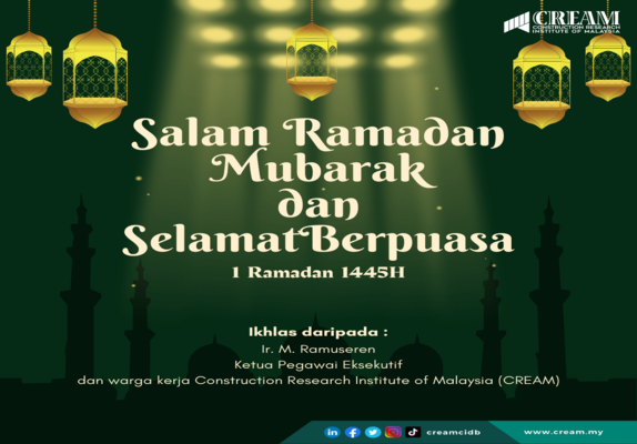 Salam Ramadan Mubarak dan Selamat Berpuasa